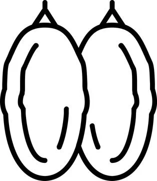 Dates Line Icon Design Stock Illustration