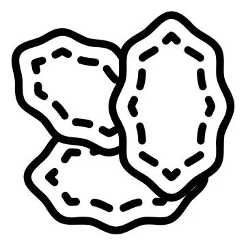 Dates line icon vector illustration isolated on white background Stock Illustration