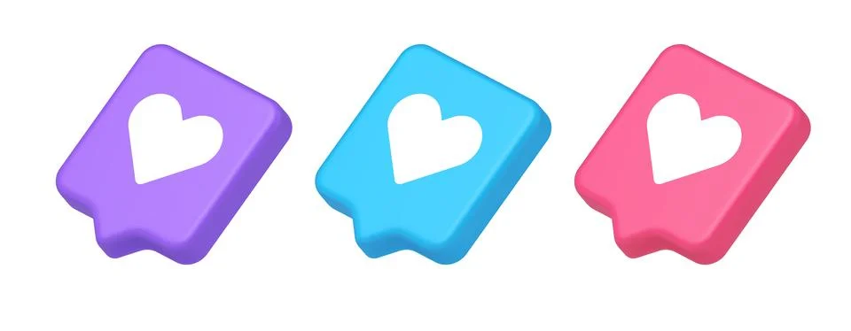 Dating application mobile interface button with heart social network communic イラスト素材