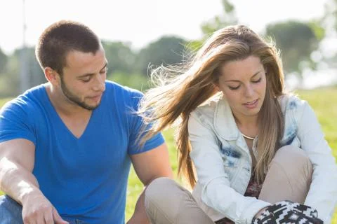 Dating couples Stock-Fotos