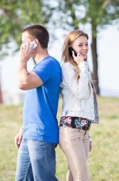 Dating couples Foto stock