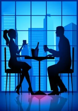 Dating Stock Illustration