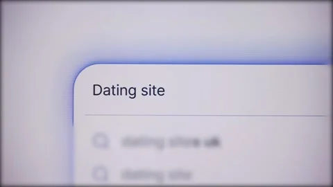 Dating site - browser search query 動画素材 311857966