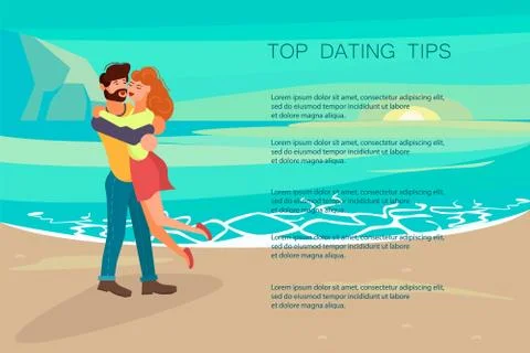 Dating tips website Stock Illustration