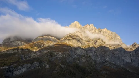 Daubenhorn time lapse Stock Footage 121116897