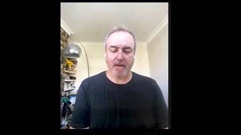 David Arnold talks to Stefan Pape about opening of the Royal Albert Hall - 2021 Video stock 157433848