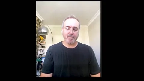 David Arnold talks to Stefan Pape about opening of the Royal Albert Hall - 2021 Stock Footage 157433944