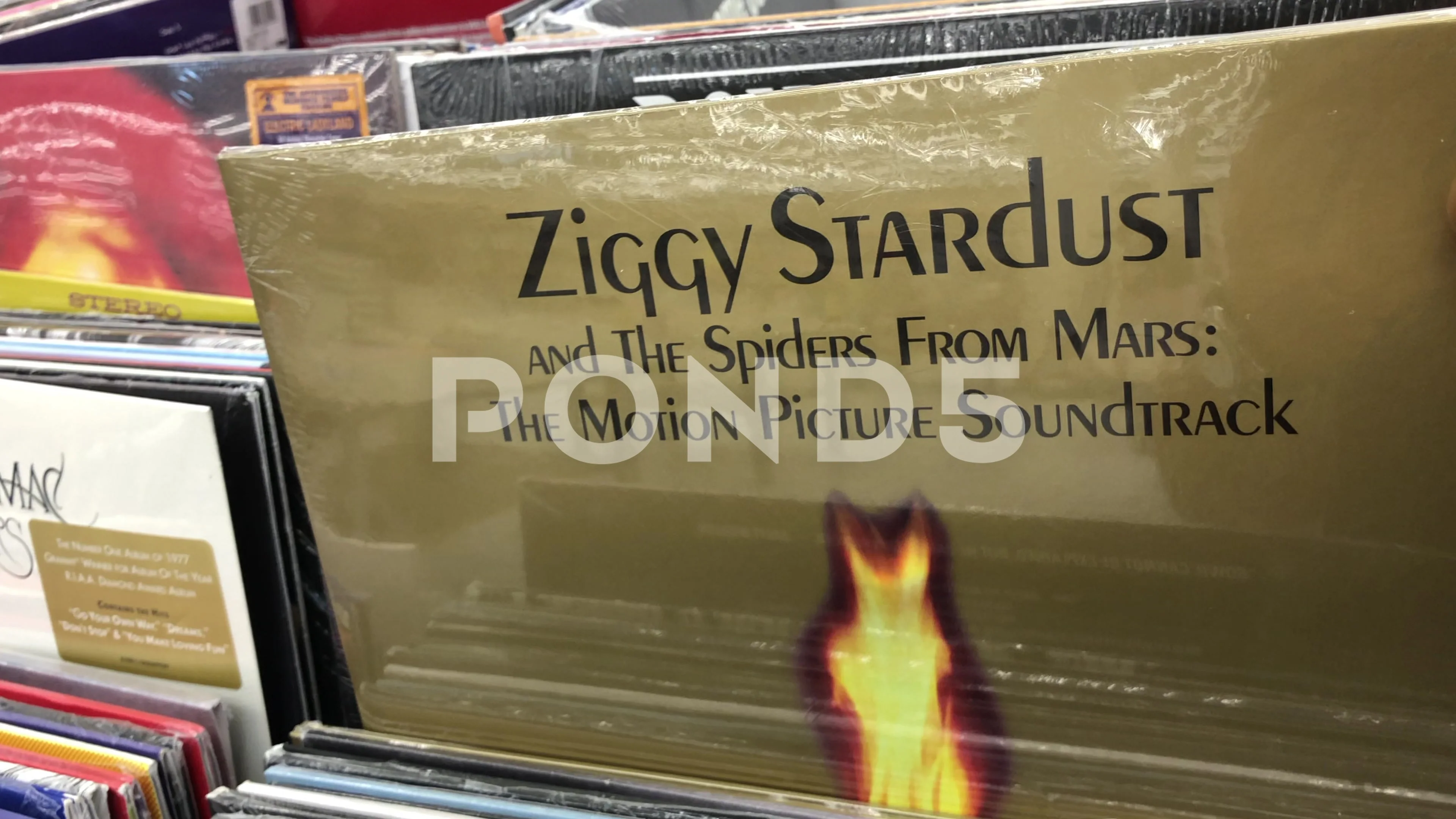 Ziggy Stardust and the spiders from mars (The motion picture soundtrack), David Bowie LP