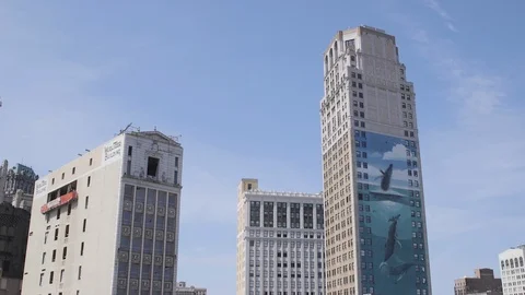 David Broderick Tower &amp; Wurlitzer Stock Footage 89176480