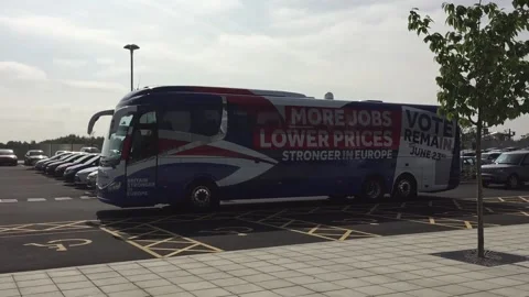 David Cameron tours the Hitachi train building plant Stock Footage 149142120