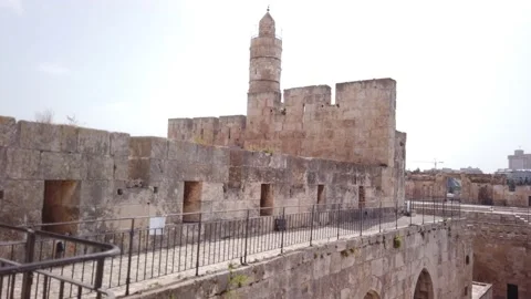 David Citadel Tower of David Stock Footage 144053300