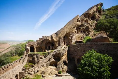 David gareja cave monastery Stock Photos