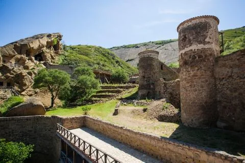 David gareja cave monastery Stock Photos