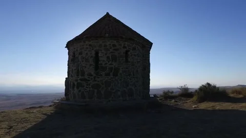 David Gareja monastery complex Stock Footage 204048141