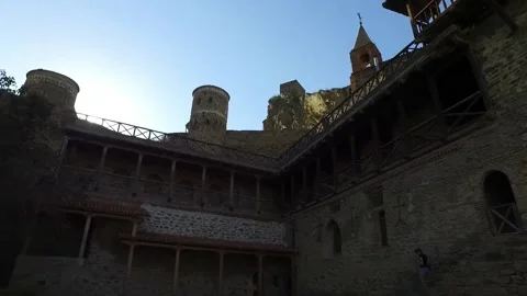 David Gareja monastery complex Stock Footage 204048142