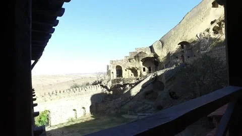 David Gareja monastery complex Stock Footage 204048144