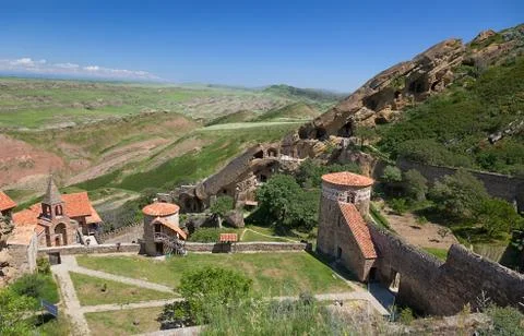 David gareja monastery complex. kakheti. georgia. Stock Photos