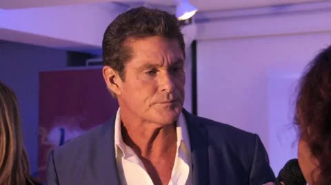 DAVID HASSELHOFF Video stock 22232371