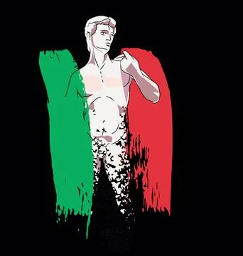 David Illustrazione stock