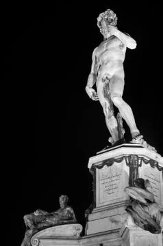 David by Michelangelo, Florence Stock Photos