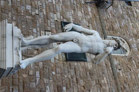 David by michelangelo 库存照片