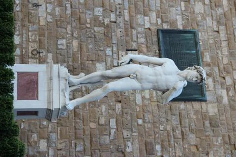 David by michelangelo 库存照片