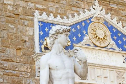 David of Michelangelo Stock Photos
