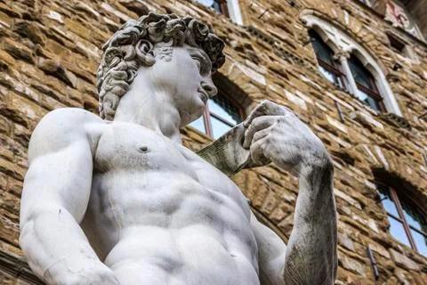 The David of Michelangelo Stock Photos