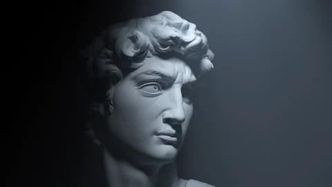 DAVID STATUE by Michelangelo Stock Footage 164399327