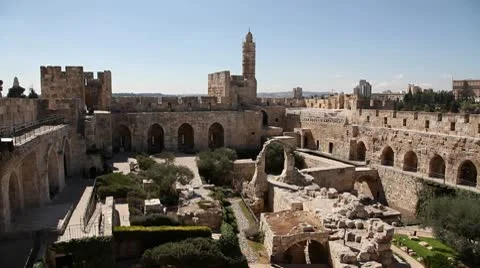 David tower, Jerusalem old city Видео 8846296