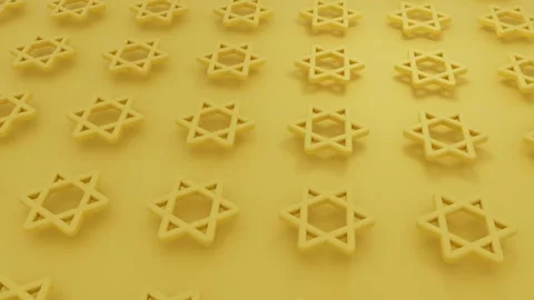 David's Star Background Stock Footage 254806813