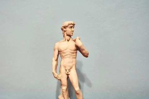 David's statue of Michelangelo 스톡 사진