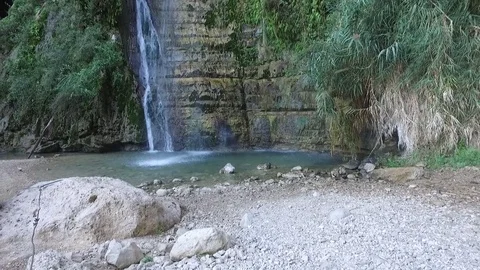 Davids Waterfall 3 Stock Footage 78683202