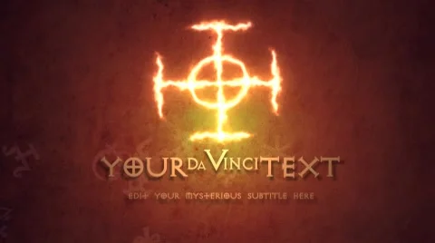 DaVinci Title for AE After Effects素材