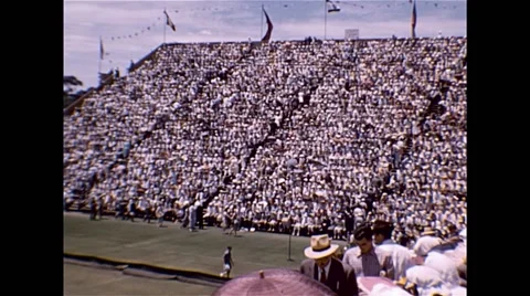 Davis Cup Adelaide 1952 Stock Footage 58759128