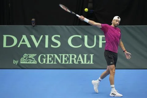 Davis Cup - Denmark vs Bulgaria, Hilleroed - 17 Sep 2026 Stock Photos
