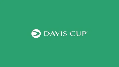 Davis Cup Tenis Logo Cut Out Stock Footage 157696620