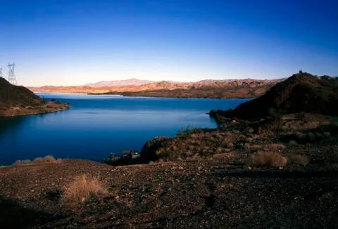 Davis dam, nevada Stock-Fotos