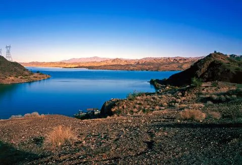 Davis Dam, Nevada Stock Photos