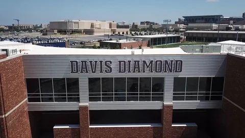 Davis Diamond Softball Statdium at Texas A&amp;M University, College Station, TX Stock Footage 104430723