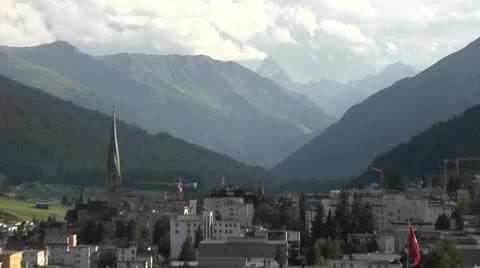 Davos,Switzerland Stock-Footage 31859478