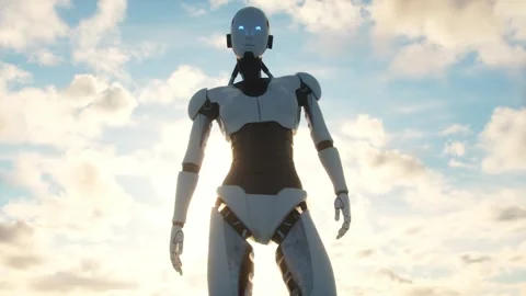 Dawn of AI,High Quality 4K Animation Stock Footage 242535236