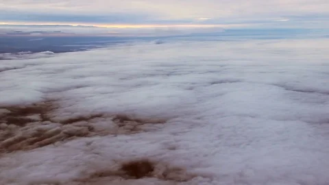 Dawn and clouds Stock Footage 77863244