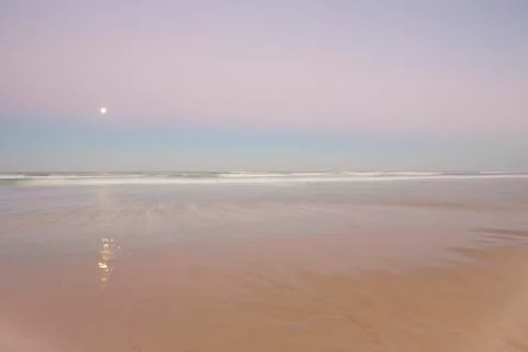 Dawn at the beach Stock Photos