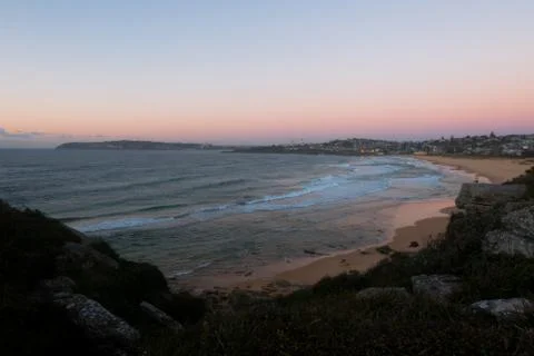 Dawn Beach Stock Photos