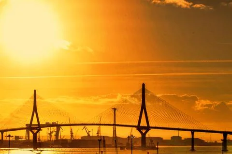 Dawn in Cadiz Stock Photos