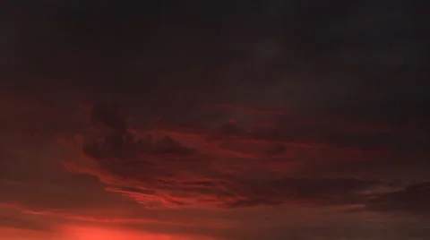 Dawn colors on the sky Stock Footage 42328953