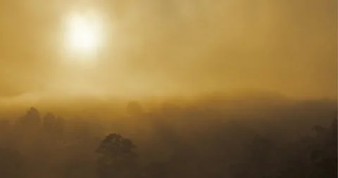 Dawn at Dam Stock Footage 289762988