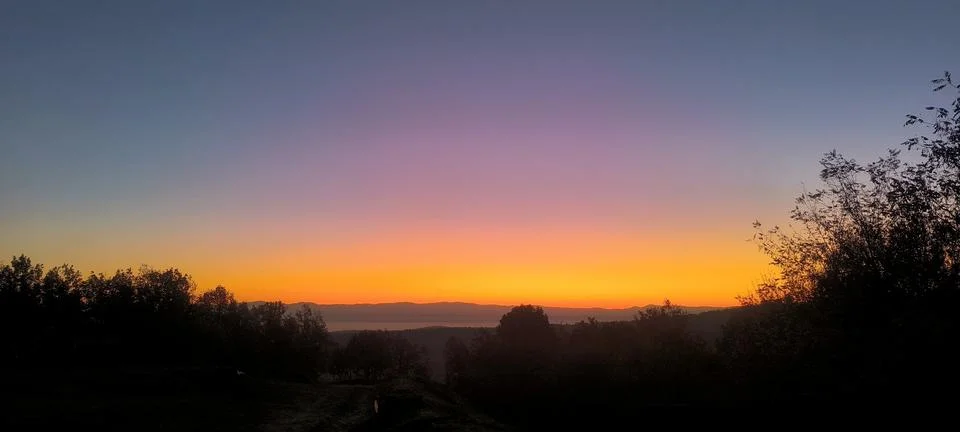 Dawn at dawn Stock Photos