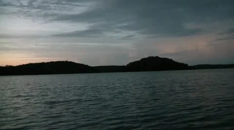 Dawn from Dock on Lake Vidéo 12577031